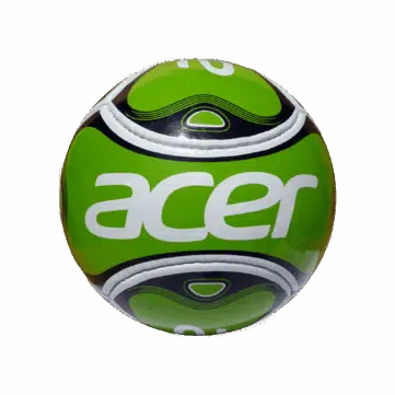 Bedruckter Fußball