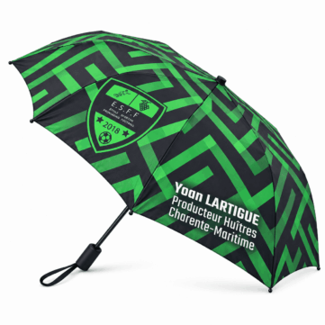 Personalisierter Regenschirm mit vollflächigem Druck