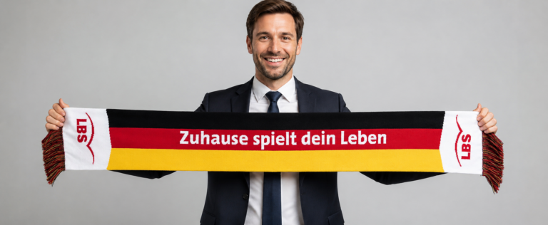 Wie LBS Süd personalisierte Fußballschals für Vertriebspartner-Marketing eingesetzt hat