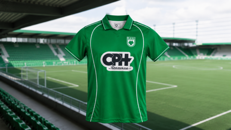 Personalisierte Retro-Fußballtrikots für RAAL La Louvière